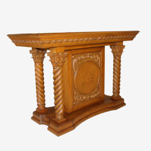 altar table - Focolare Carpentry - High Quality Furniture Philippines