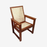 Arm chair with solijia seat and backrest - CMA 004
