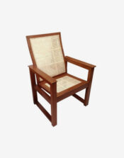 Arm chair with solijia seat and backrest - CMA 004