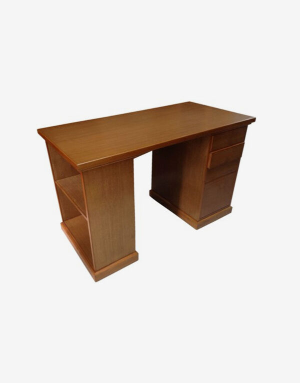office table in magogany - Focolare Carpentry - High Quality Furniture Philippines