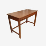 study table in mahogany for school - Focolare Carpentry - Custom-made Furniture Philippines