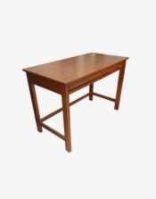 study table in mahogany for school - Focolare Carpentry - Custom-made Furniture Philippines