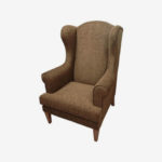 wing chair - Focolare Carpentry - High Quality Furniture Philippines