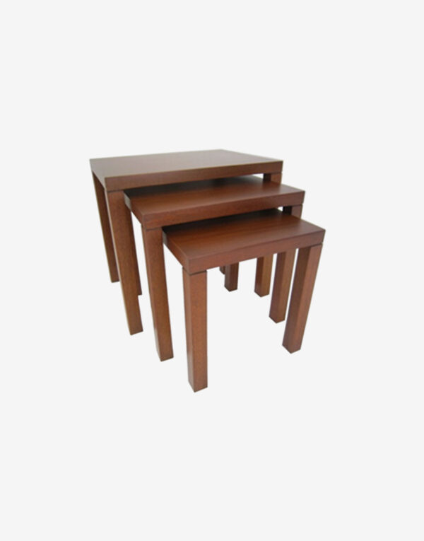 Nest of Tables - Focolare Carpentry - Furniture Manufacturer Philippines