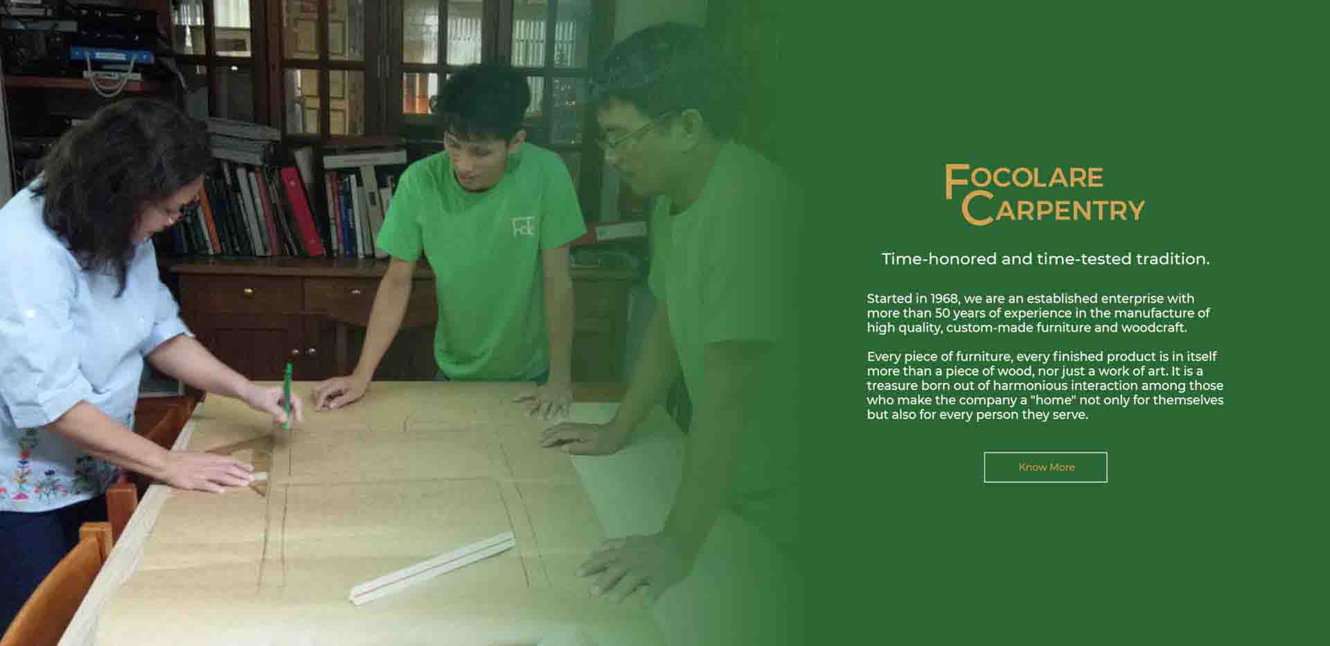 Focolare Carpentry - High Quality, Custom-made Furniture - Manila, Philippines. Custom-made Chairs, Tables, Beds, Sofa, Cabinets, Handicraft, Woodworks.