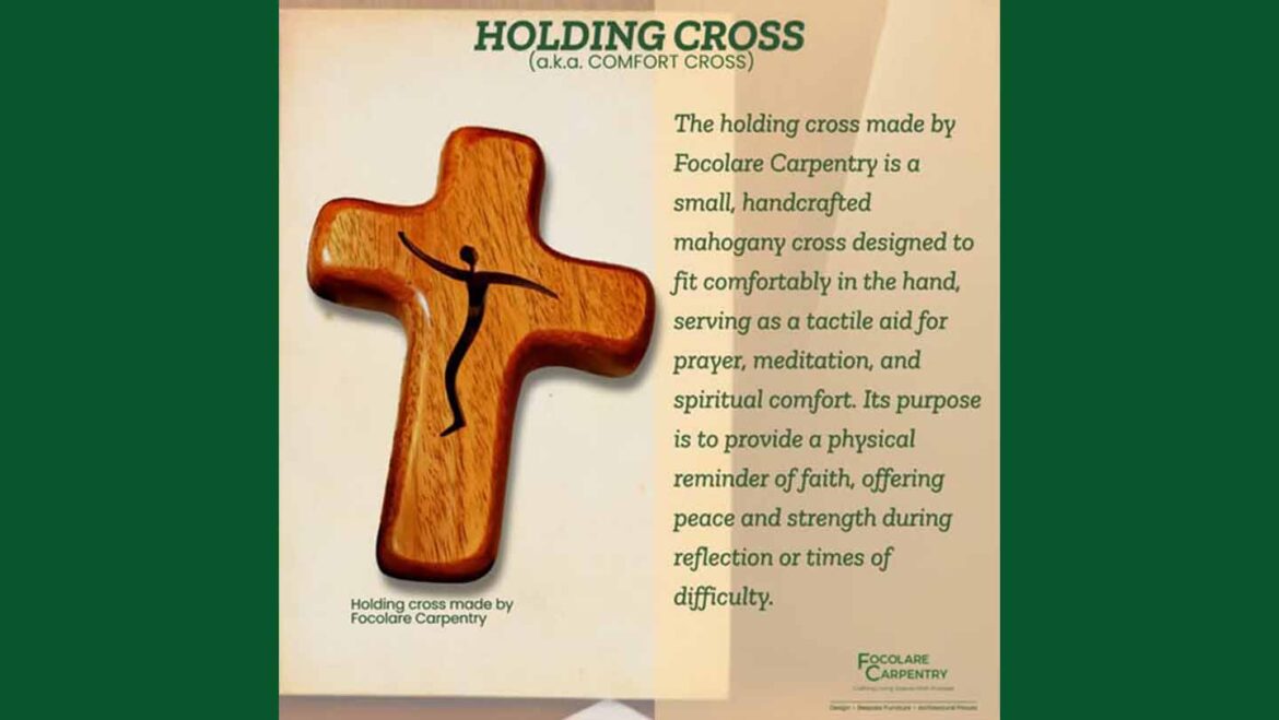 Holding Cross - Comfort Cross - Focolare Carpentry - Custom-made Furniture Philippines - Perfect for your Living, Dining, Bedroom, School, Office, Prayer Rooms