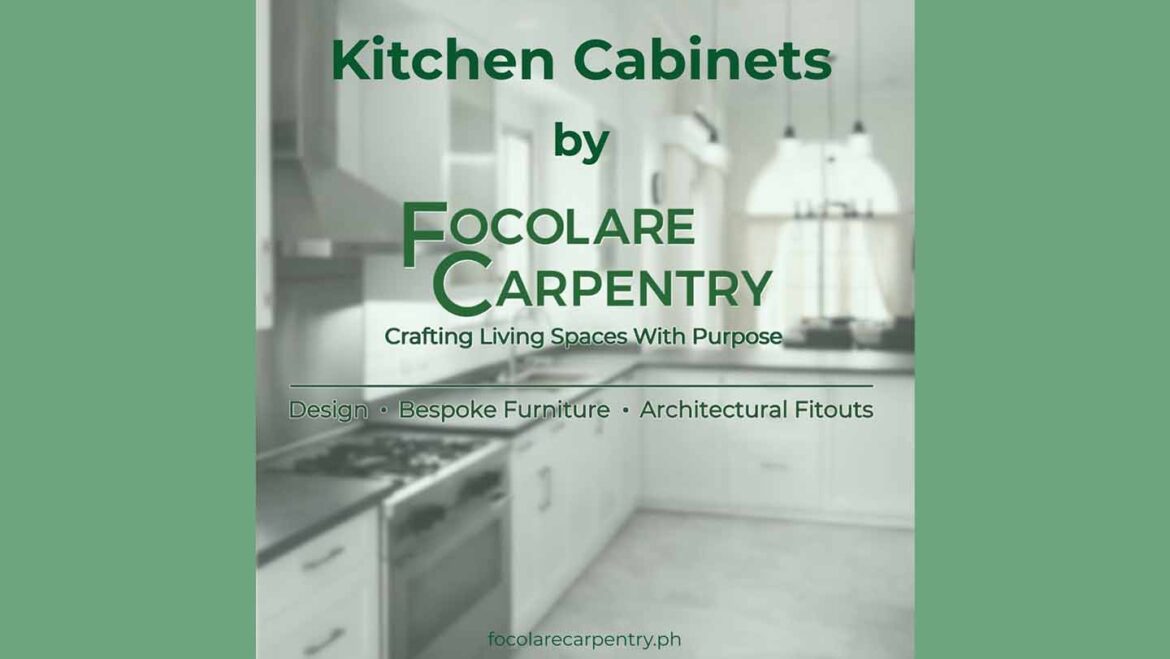 Kitchen Cabinets - Focolare Carpentry - Custom-made Furniture Philippines - Perfect for your Living, Dining, Bedroom, School, Office, Prayer Rooms
